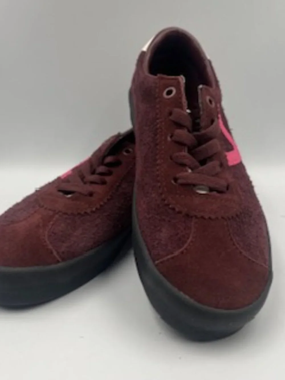 NEW Vans Sport Sneaker brown pop retro Unisex Women’s 8 Men’s 6.5 Suede Low top